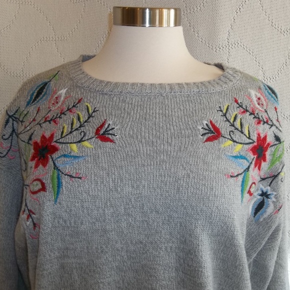 Love By Design Sweaters - Love by Design Embroidered Sweater
